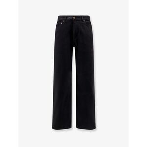 Tonywack Men Straight Fit Black Denim Trousers